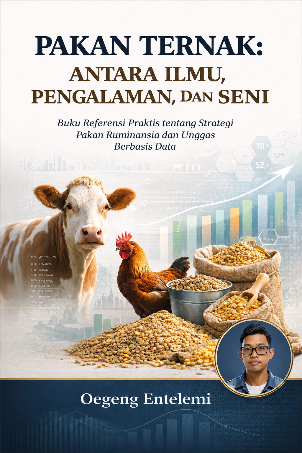 PAKAN TERNAK: ANTARA ILMU, PENGALAMAN, DAN SENI - Buku Referensi Praktis tentang Strategi Pakan Ruminansia dan Unggas Berbasis Data